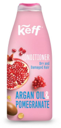 Balsam Keff Rodie & Ulei de Argan pentru par uscat 500 ml
