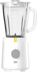 Blender Beko TBN62608W 1.5 l 600W 2 trepte 4 cutite functie pulse alb 