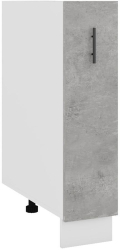 Corp inferior de bucatarie Cargo Sani Glamur 20 x 48 x 82 cm Beton 