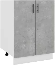 Corp inferior de bucatarie Sani Glamur 60 x 48 x 82 cm Beton 