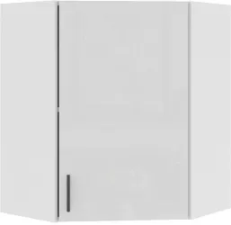 Corp superior coltar de bucatarie Sani Glamur 60x60x72 cm Alb Lucios 