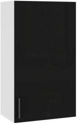 Corp superior de bucatarie Sani Glamur 40x30x72 cm Negru Lucios 