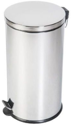Cos gunoi cu pedala Casa Plastor Promo Inox 40L