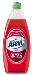 Detergent lichid vase Asevi Ultra Red 650 ml