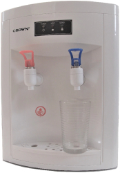 Dozator apa de birou Crown CWD-1905W racire electronica alb 