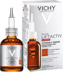 Ser facial anti-rid si anti-imbatranire cu Vitamina C Vichy Liftactiv Supreme 20 ml 