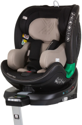 Scaun auto Chipolino Maximus I-Size 40-150 cm macadamia cu sistem Isofix 