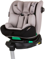 Scaun auto Chipolino Olympus I-Size 40-150 cm macadamia cu sistem Isofix 