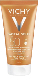 Emulsie faciala cu protectie solara SPF50 pentru tenul mixt si gras Vichy Ideal Soleil 50 ml 