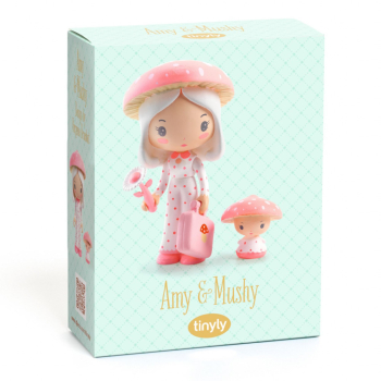 Figurine Amy and Mushy Colectia Tinyly Djeco 