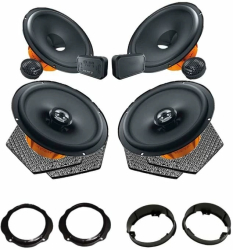 Pachet difuzoare auto Hertz Dieci dedicat Ford Focus C-Max 2003-2010 RMS 80W 