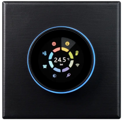 Termostat Inteligent cu Wi-Fi Control de la Distanta Ecran Tactil Color Programare Automata Aplicatie iOS/Android cu Alexa Google Assis 