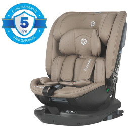 Scaun auto rotativ iSize Coccolle Velsa Taupe brown 40-150 cm