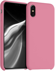 Husa pentru Apple iPhone X / iPhone XS Silicon Roz 42495.212 