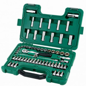 Sata - Set capete chei tubulare 3/8 60 piese SA09004