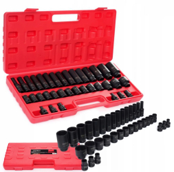 Set trusa chei tubulare impact ½ 35 piese 8-32mm intarite pistol impact KD11757 