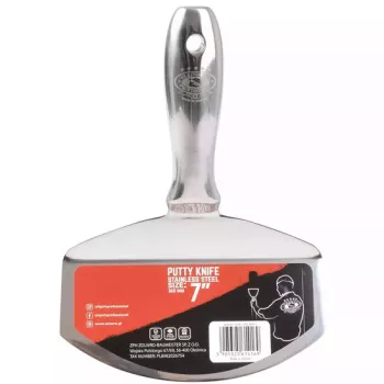 Spaclu/spatula inox pentru galeata lama curbata 160 mm Olejnik 