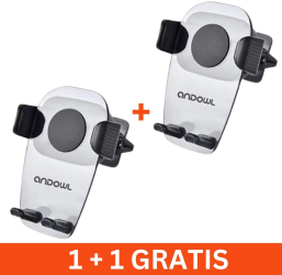 Suport auto cu clips pentru telefon rotire 360 1+1 gratis 