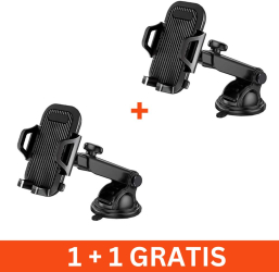 Suport auto telefon ajustabil cu rotire 360 grade 1+1 gratis 