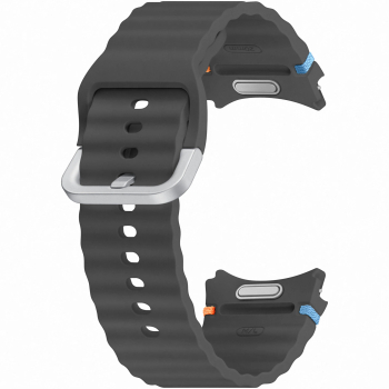Curea smartwatch Samsung Sport Band pentru Galaxy Watch7 (M/L) Dark Gray 