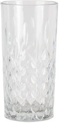 Set 6 pahare sticla transparenta 7x14 cm 300 ml 