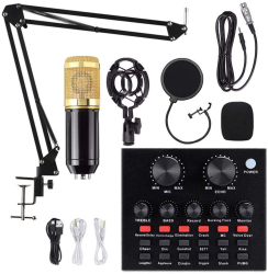 Set profesional mixer audio si microfon Andowl MIC8