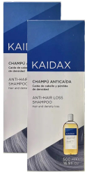 Set Sampon de par pentru caderea parului Topicrem Kaidax 2 x 500 ml
