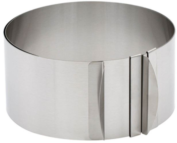 Forma reglabila pentru copt rotunda dimensiune 15-30 cm inaltime 8 cm