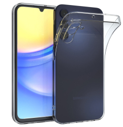 Husa pentru Samsung Galaxy A15 din silicon gel UltraSlim 0.33mm FlexiAir textura anti-condens subtire Transparenta 