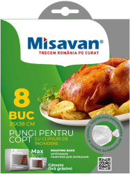 Pungi pentru copt Misavan 8 buc 2538cm - 2501 
