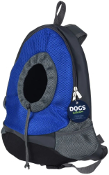 Rucsac reglabil pentru transportul animalelor 42 x 35 x 16 cm colectia Dogs culoarea albastru
