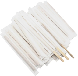 Set 200buc Palete pentru cafea din lemn rezistent ambalate individual 14cm - 90030932 