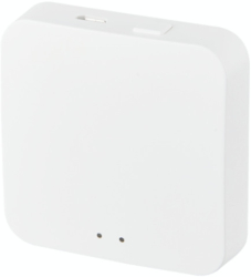 Smart home gateway ambrasmart Zigbee 3.0 Bluetooth Aplicatie Tuya Adaptator 5V-1A Temperatura de Lucru -10 C pana la 55 C Alb Multifu 