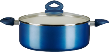 Oala ceramica Hausberg HB-H714B 4 l 24x10.2 cm Bleu 