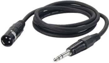 Cablu XLR Jack Stereo Dap Audio FL043 tata-tata 3m 