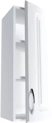 Corp superior de bucatarie Sani Kvadric 30x72 cm Alb MDF 