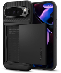 Husa pentru Google Pixel 9 Pro XL - Spigen Slim Armor CS - Black 