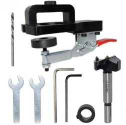 Dispozitiv de Ghidare pentru Gaurire Balamale CZAY® Instrument de Perforare si Pozitionare Aliniere Precisa a Orificiilor Stabilitat
