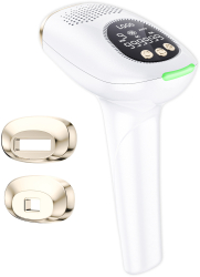 Epilator IPL Pentru Epilare Definitiva fara Durere CZAY® 999.999 Impulsuri Tehnologie Ice-Cooling 9 Trepte de Intensitate Indepartar 