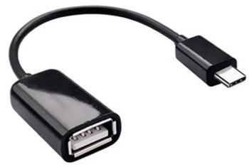 Cablu OTG conector USB tip C tata la USB 2.0 mama lungime 20 cm 