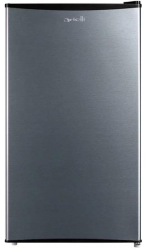Frigider cu o usa Arielli ARS-121LNEDG H 85 cm Racire statica Iluminare LED Termostat reglabil 93 l clasa E Inox 