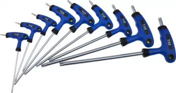 Set 9 surubelnite Torx tip T GEKO G30587 
