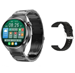 Smartwatch GT4 PRO apel bluetooth rezistent la apa Notificari Apeluri/Sms/Social Media monitorizare activitati fizice somn ritm cardia 