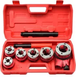 Trusa filiera pentru tevi 6 piese 1/4 - 1.1/4 Geko G01002 