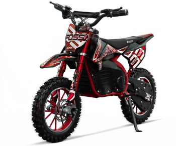 Motocicleta electrica NITRO Eco Fossa 1000W 36V cu limitator viteza culoare Rosie 