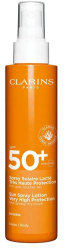 Spray de corp cu protectie solara foarte ridicata SPF50+ Clarins Solar 150 ml 