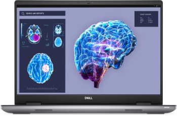Laptop Dell Precision 7680 16 inch FHD Intel Core i9-13950HX 64 GB DDR5 1 TB SSD NVIDIA RTX 4000 Windows 11 Pro Gray 