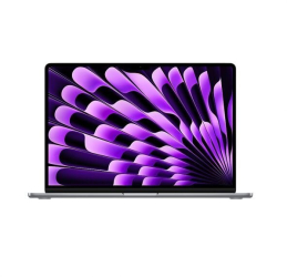 Laptop Apple MacBook Air 15.3 inch Liquid Retina Apple M3 chip 8GB 512GB SSD Apple M3 10-core GPU macOS Space Grey INT keyboard 