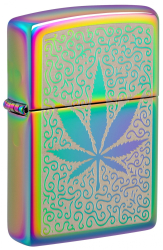 Bricheta Zippo 48925 Cannabis Leaf 