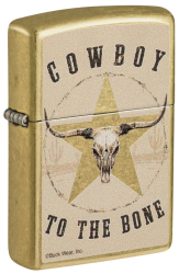 Bricheta Zippo 48937 Cowboy to the Bone 
